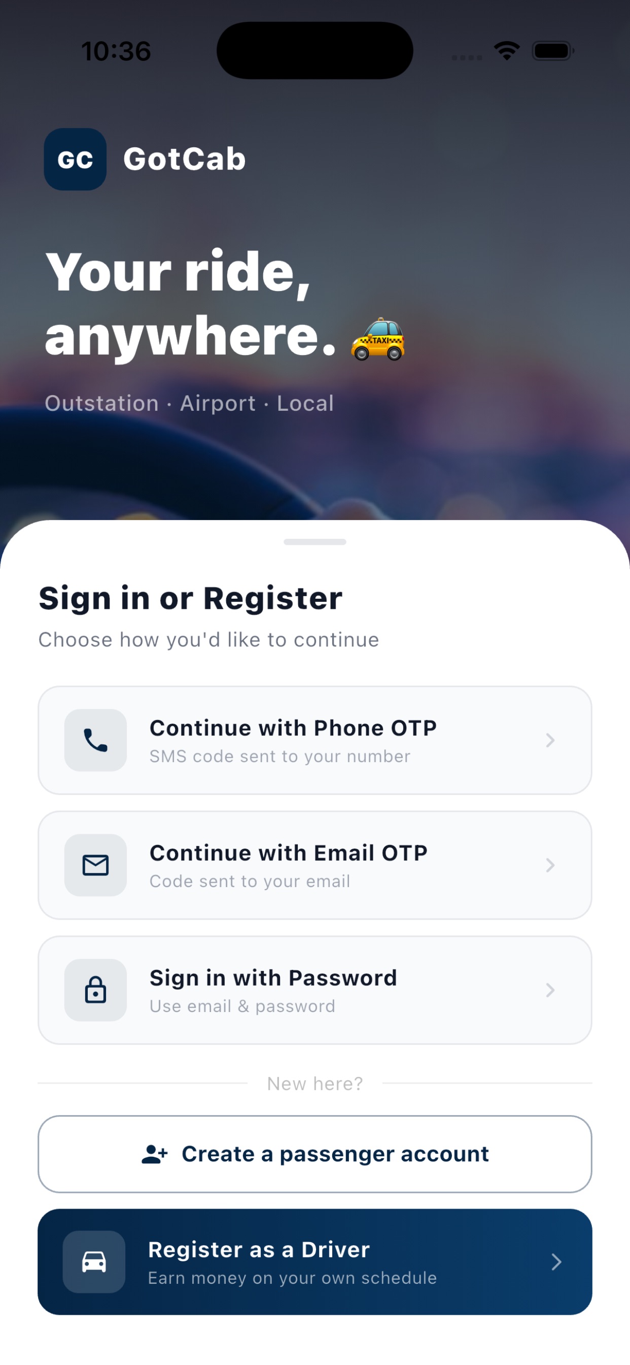 Screenshot 1 of Got Cab
