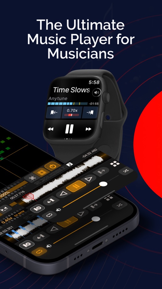 #2. Anytune Pro+: Studio Tools (iOS) Podle: Anytune Inc.