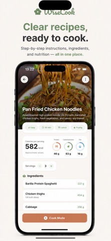 WiseCook: Video to Recipe screenshot