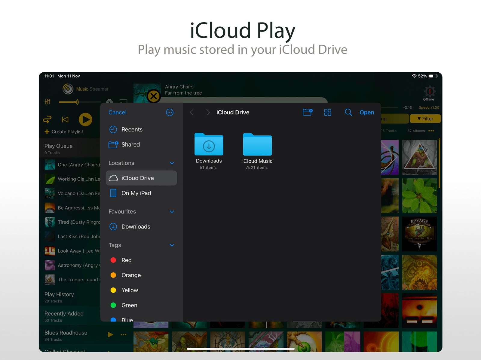 MusicStreamer ipad screenshot 2