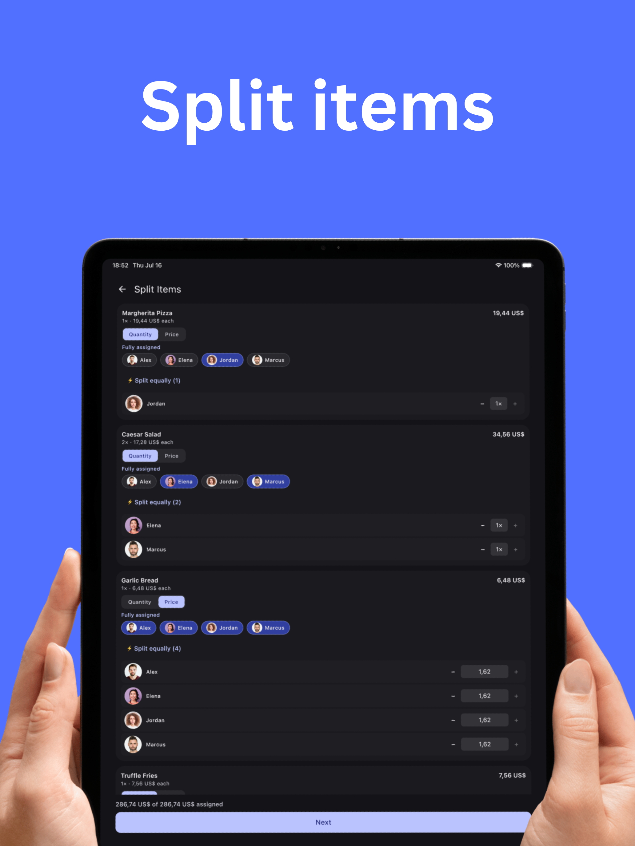 Bill Splitter - Bilpi screenshot 10