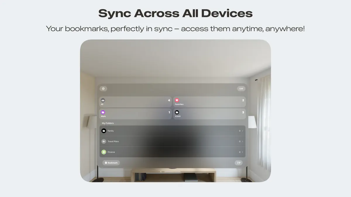 Bookmarks Safe screenshot 1