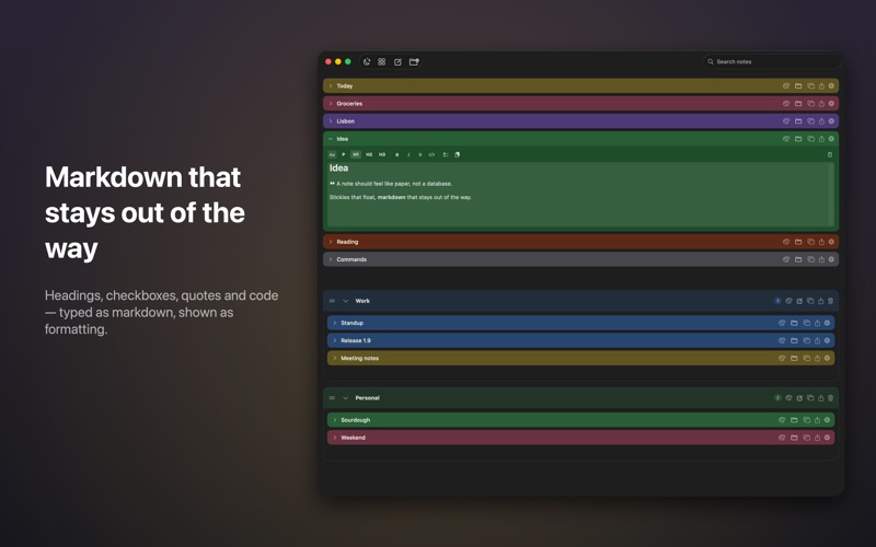 Stickdown screenshot