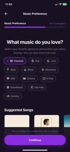 Piano Play - Play & Learn screenshot 1