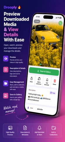 Drooply: Video Photo GIF Saver screenshot