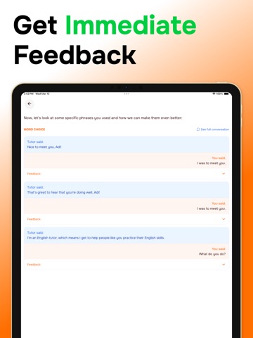 Versa: Personal Language Tutor iPad screenshot 4