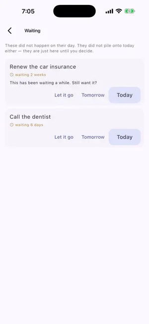 Afterward — Daily Planner screenshot 3