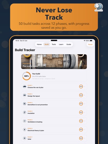 Van Build Mastery by CS iPad screenshot