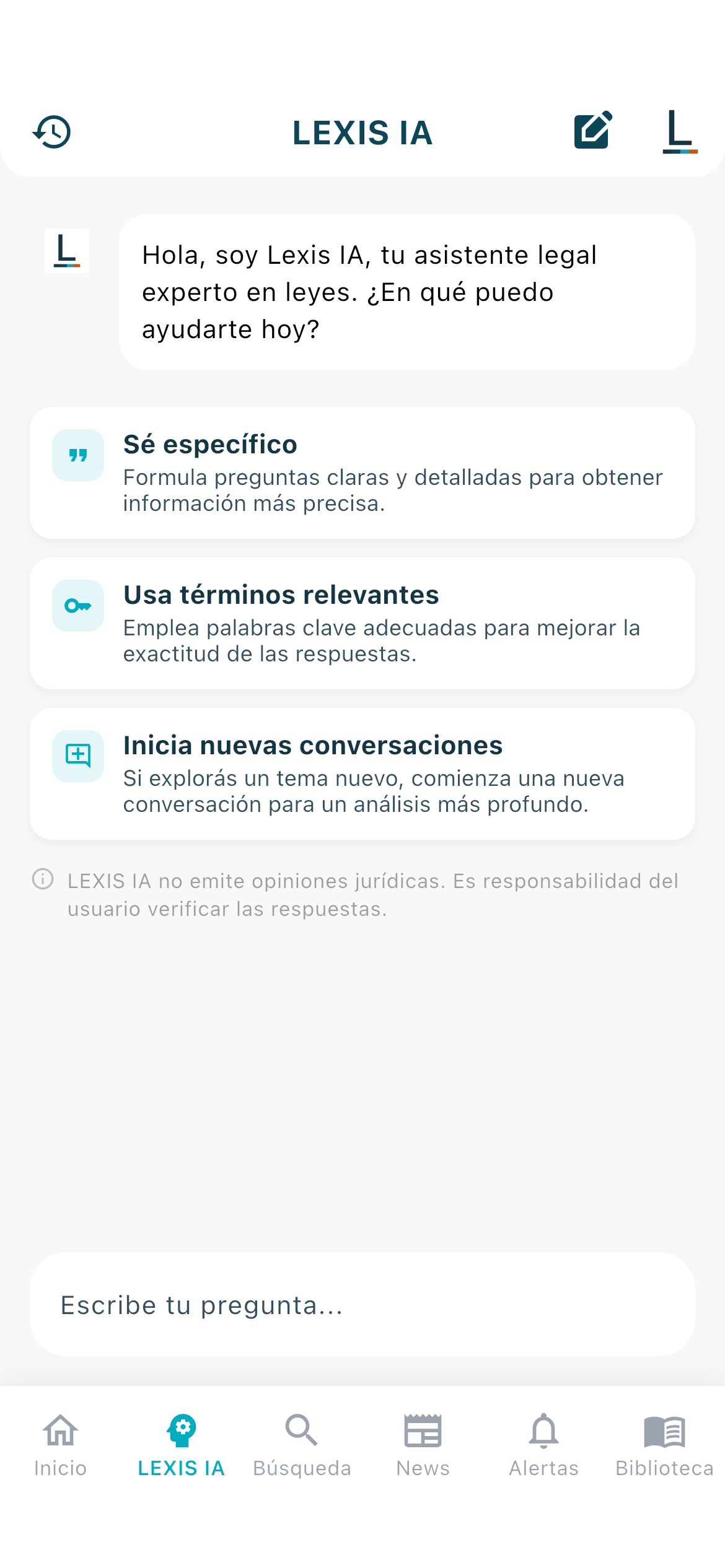 LEXIS Total App screenshot 2