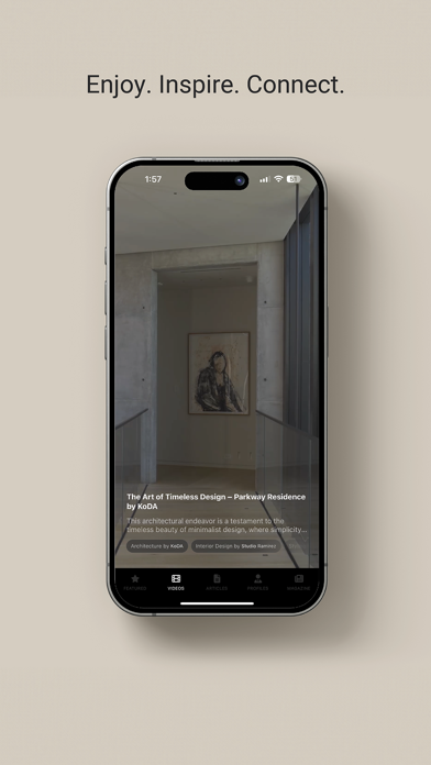 The Architectural Authority iPhone screenshot 1 - Magazines & Newspapers app