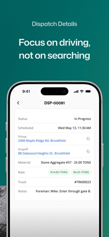 Petrafi Driver iPhone screenshot