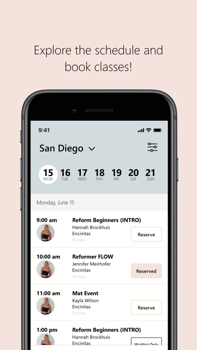 Grand Pilates iPhone screenshot 3 - Health & Fitness app