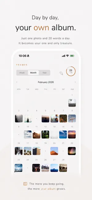 Framee - One Day, One Frame screenshot 4
