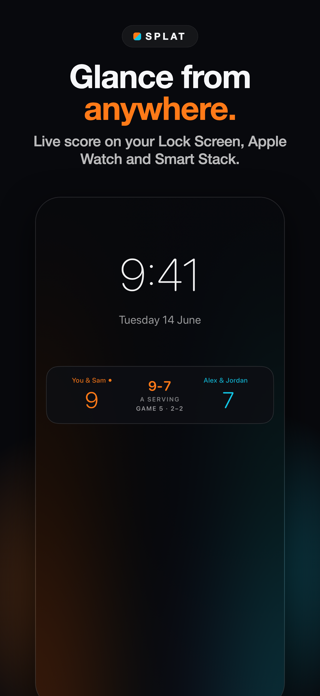 Racquetball Scoreboard: Splat screenshot 5