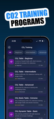 Stamina Apnea Trainer: ApneaX screenshot