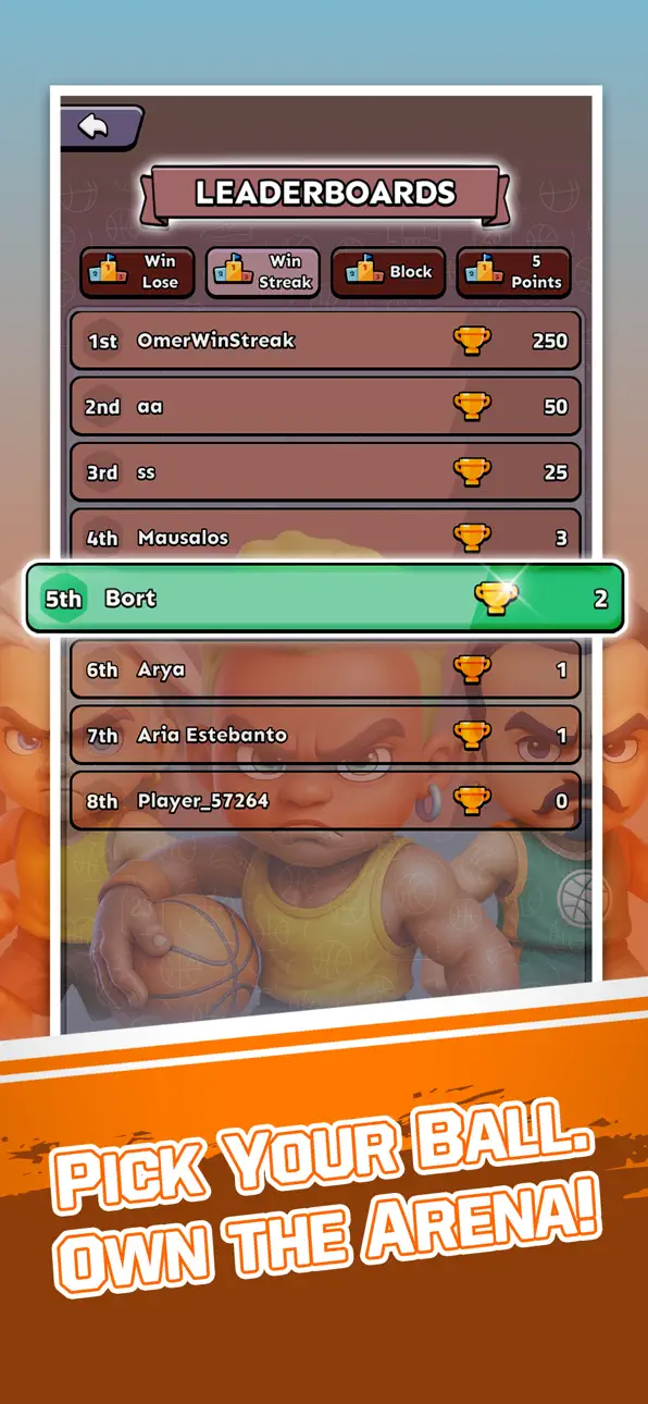 Basketball Clash: Hoop Rivals Hack screenshot 5 - iOS game interface