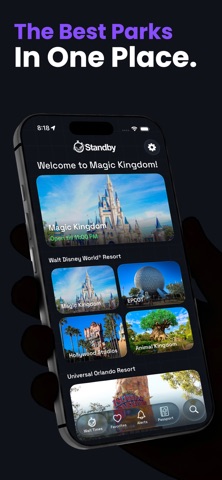 Standby: Theme Park Wait Times App Store screenshot 10