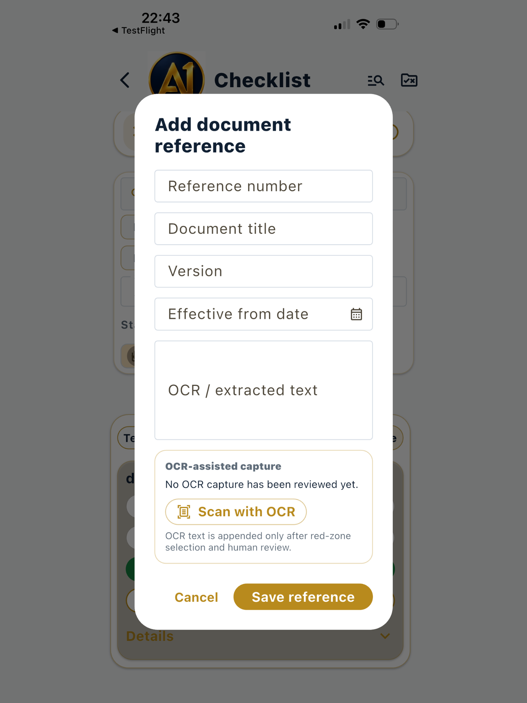 A1 Audit screenshot 14