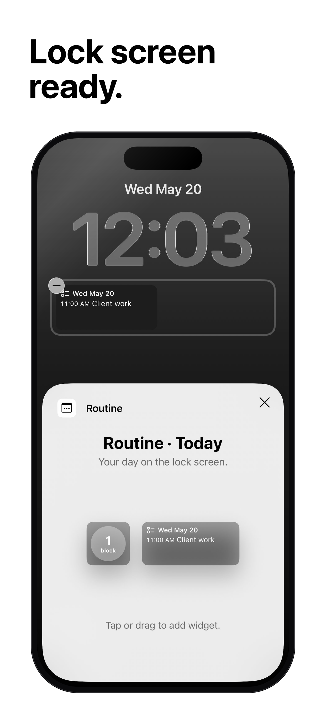 Routine: Calendar & Planner
