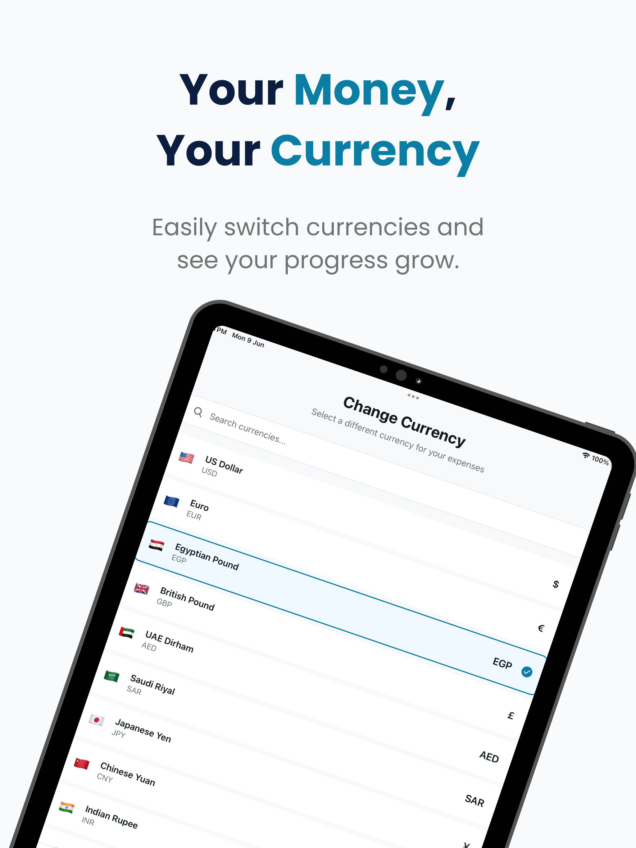 Say - Hands free budget app