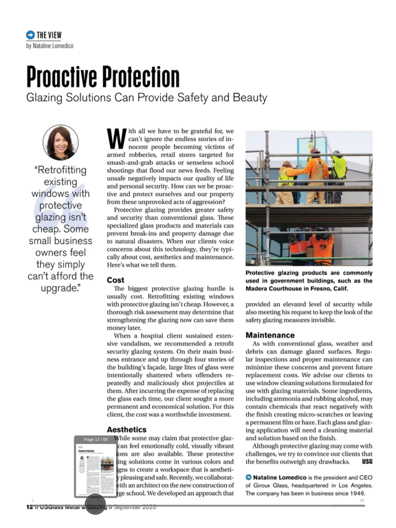 USGlass Magazine iPad screenshot 4 - News app