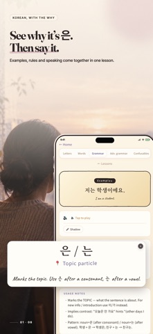 Hannip — Learn Korean Daily iPhone screenshot