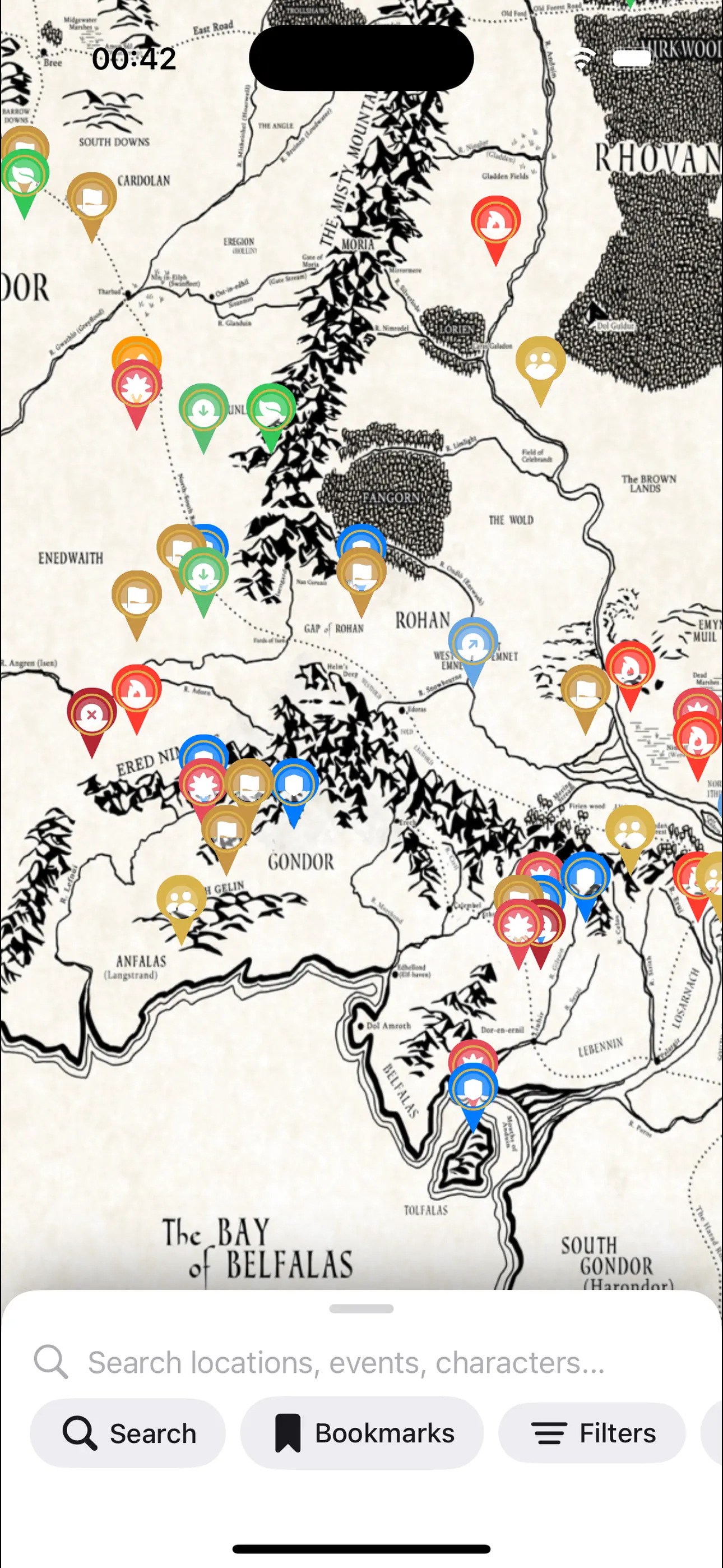 #7. Middle-earth Explorer (iOS) Ved: Alp Ozcan