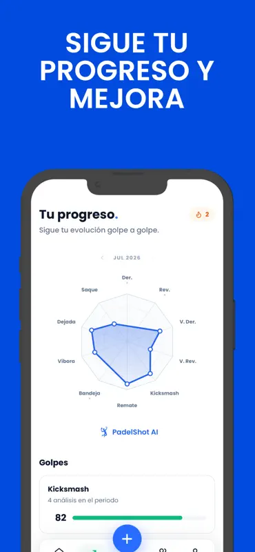 PadelShot AI - Coach de Padel screenshot 4 of 5
