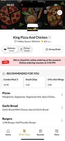 King Pizza And Chicken Screenshot 2 of 4