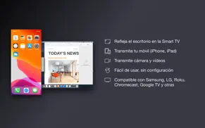 mirror to smart tvs iphone capturas de pantalla 1