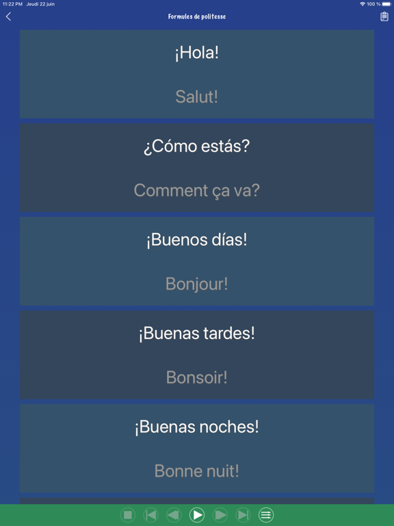 Screenshot #5 pour Phrase espagnole