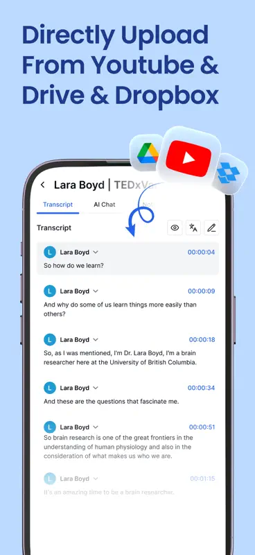 Transkriptor - Speech to Text screenshot 8 of 10