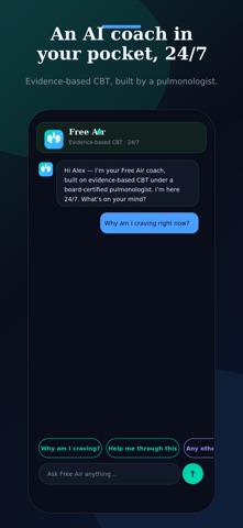 FreeAir Coach: Quit Nicotine Screenshot 2 of 8