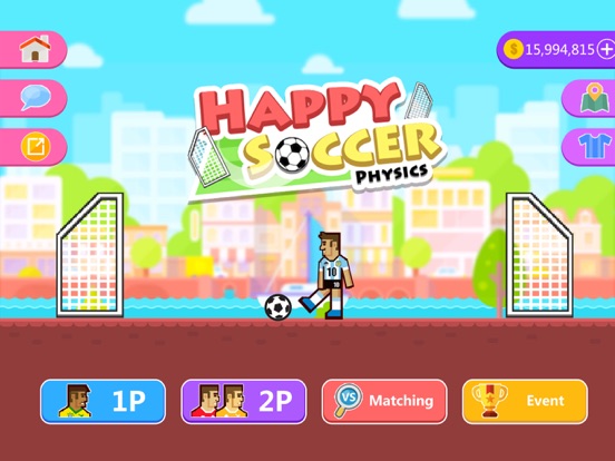 Happy Soccer Physics iPad app afbeelding 5