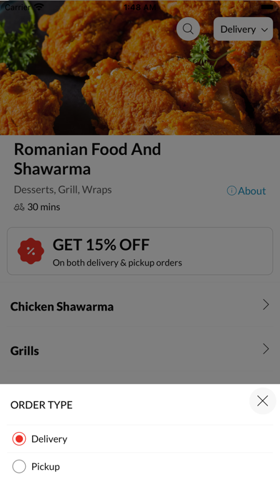 Romanian Food And Shawarma Screenshot