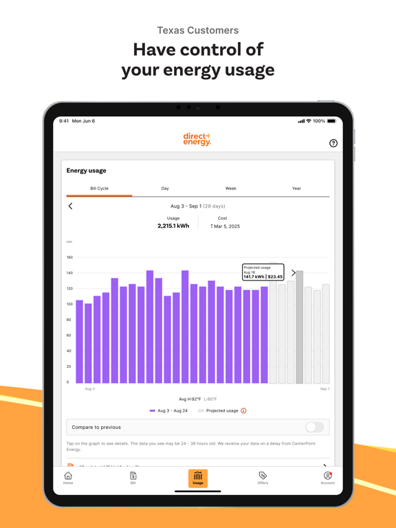 App screenshot