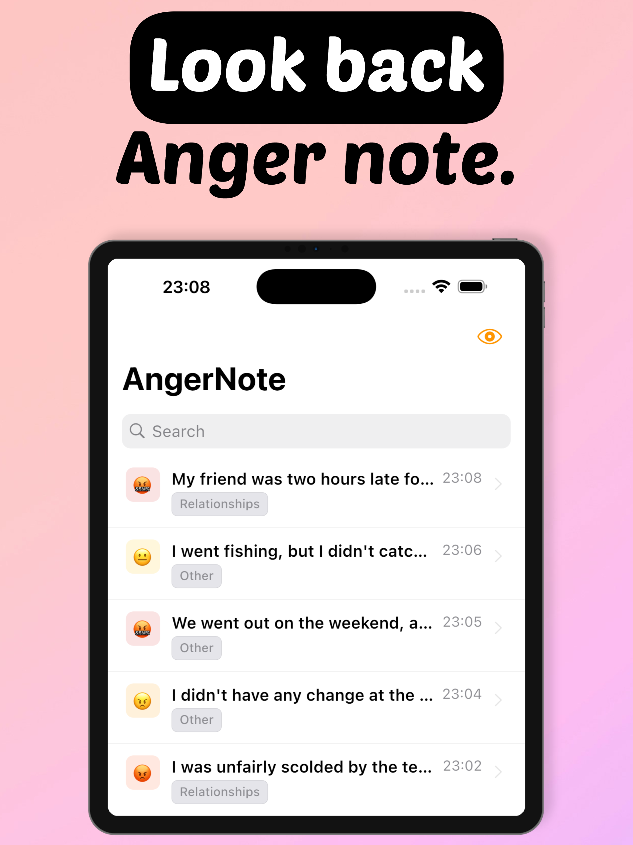 AngerNote Anger Management