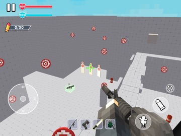 Blocky Shooter: FPS Gun iPad screenshot