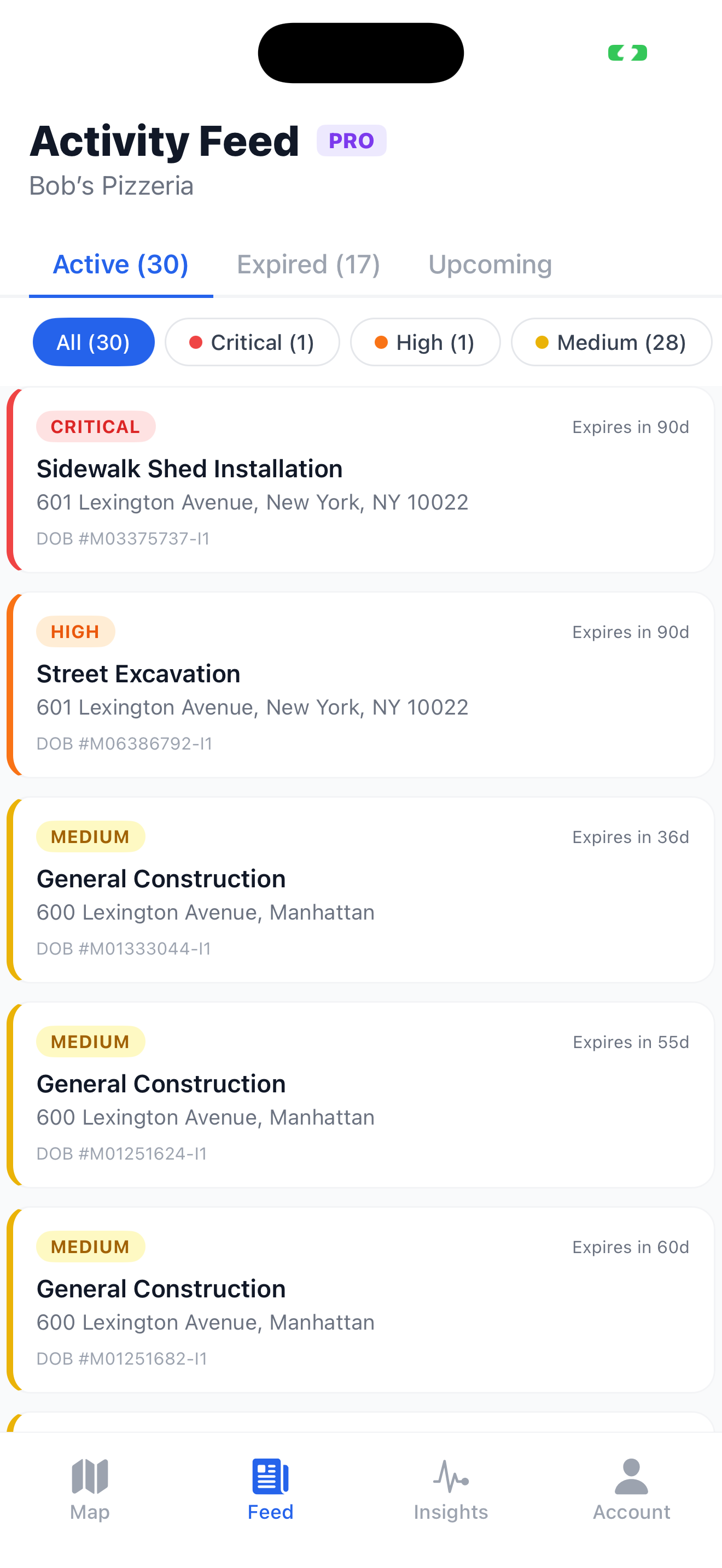 ShedWatch: NYC Construction screenshot 3