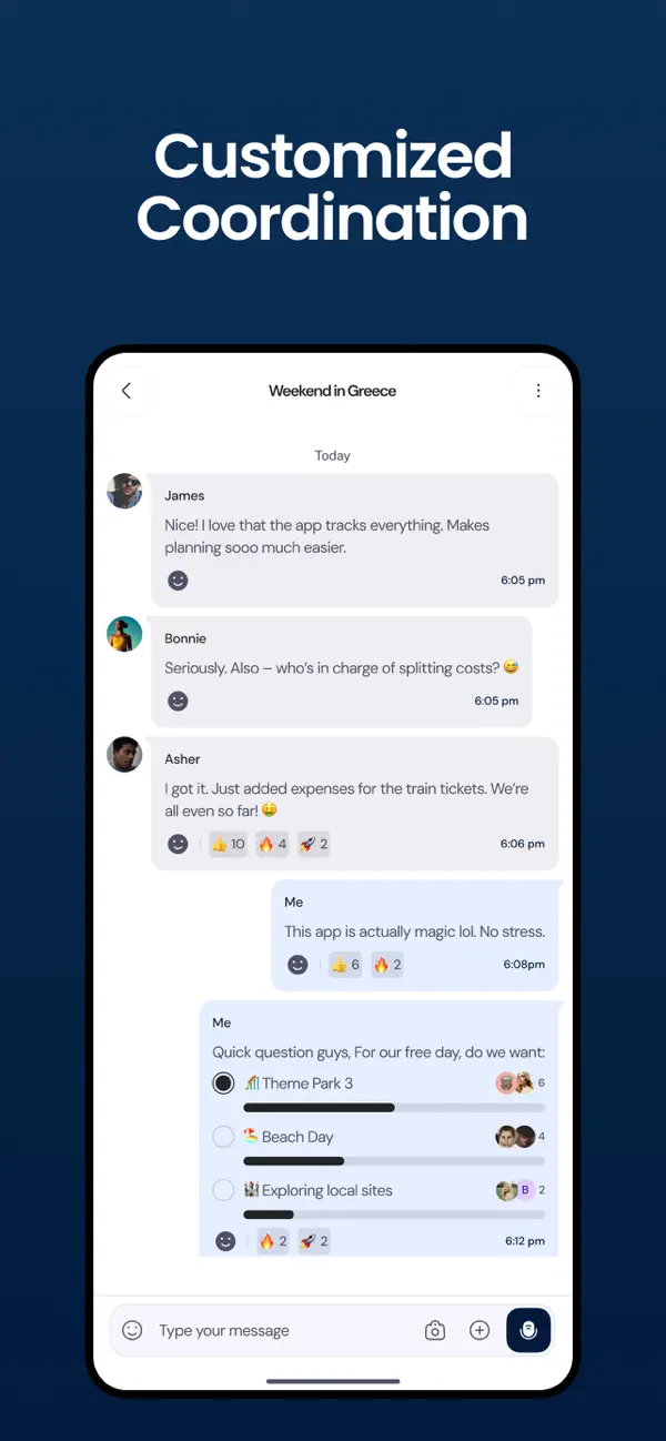 Screenshot #1 pour Nexustours App Groups