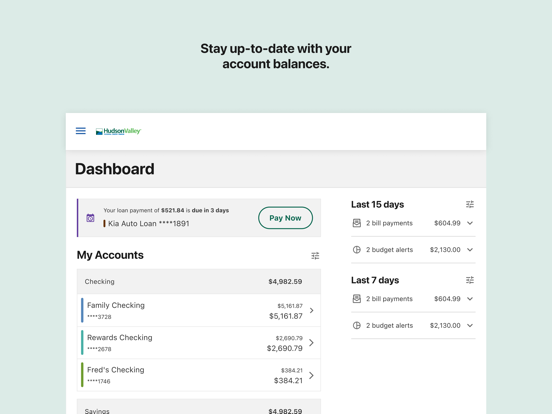 Screenshot #5 pour Hudson Valley CU Mobile