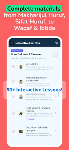 Ilmi: Learn Tajweed Screenshot 1 of 9