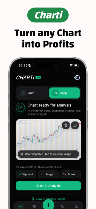 Charti-Trade AI Chart Analysis Screenshot 1 of 7
