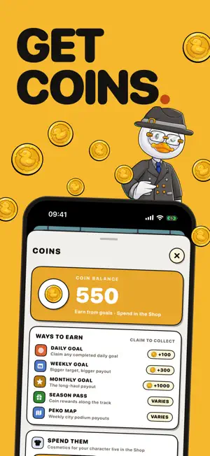 Peko Fitness: Step & Gym Game screenshot 2