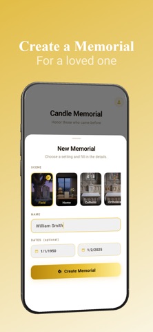 Candle Memorial & Tribute Screenshot 1 of 5