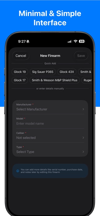 RoundKeep: Firearm Log Screenshot 7 of 7
