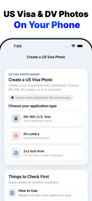 US Visa & DV Lottery Photo screenshot 1