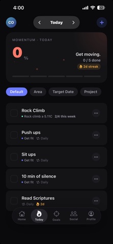 Stride: Daily Execution Screenshot 1 of 6