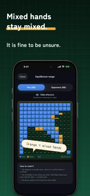 Preflop Dojo GTO Poker Trainer screenshot 3