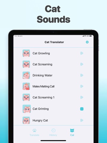 Cat Translator: Talk to Cats + iPad screenshot